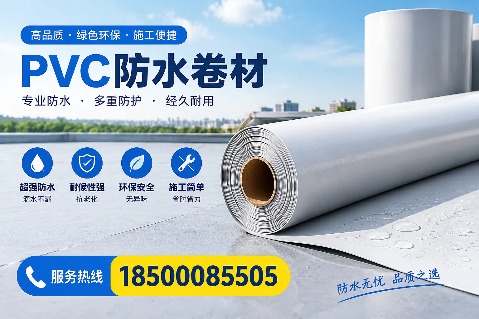 选用PVC防水卷材时需要避开的常见误区,特别是在韶关